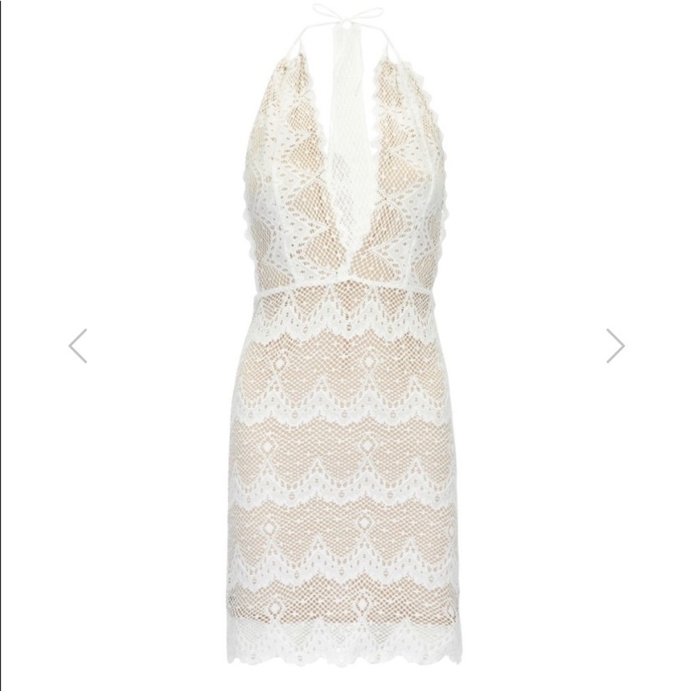 Nightcap clothing belle nuit mini in ivory